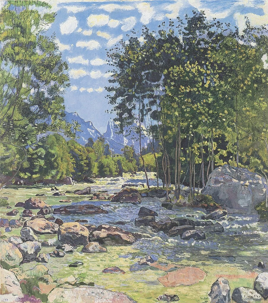 La Lütschine nera - 1905